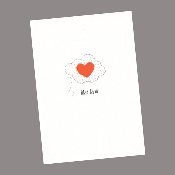 Karte - dänk an di