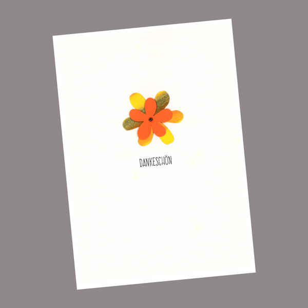 Karte - dankeschön