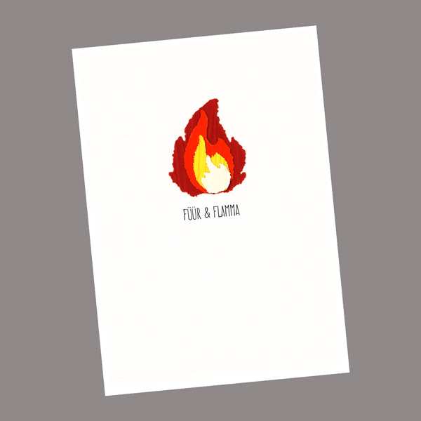 Karte - Füür & Flamma