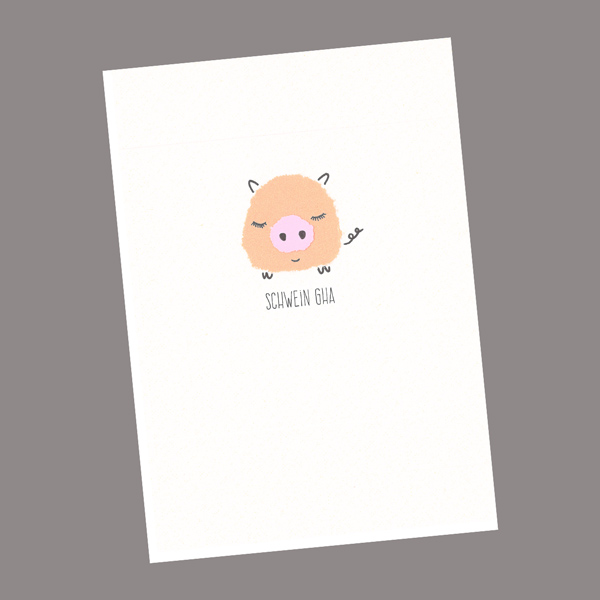 Karte - schwein gha