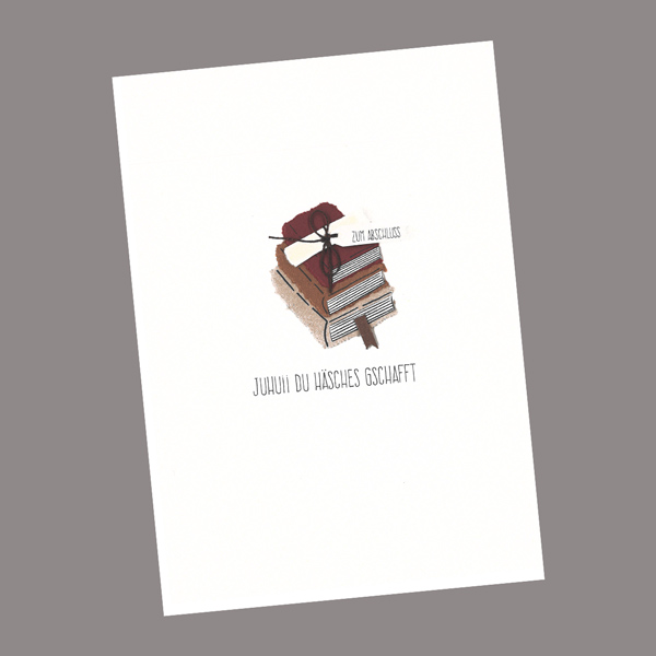 Karte - Juhuii du heschs gschafft