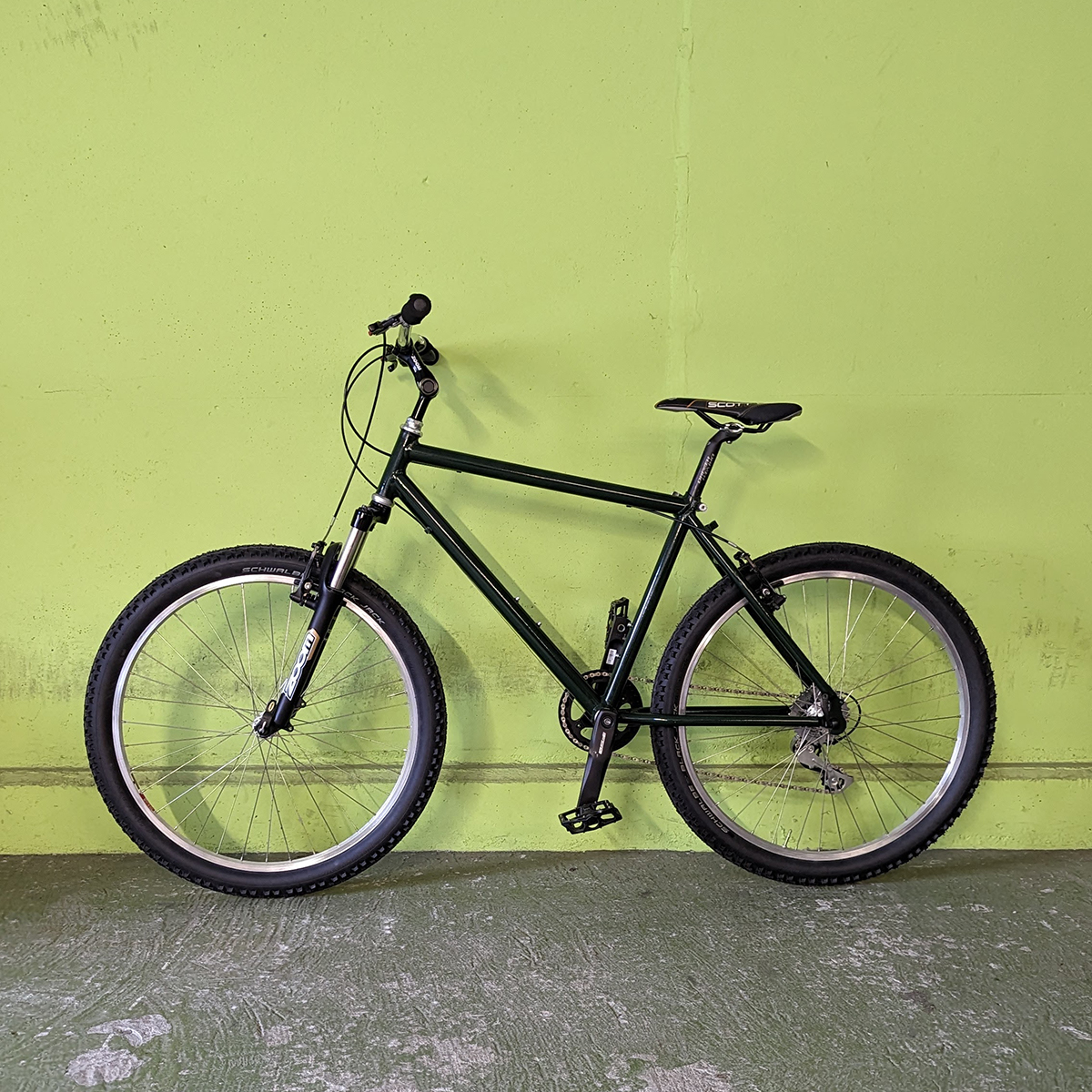 Eigenbau MTB 8-Gang Grün – Bild 2