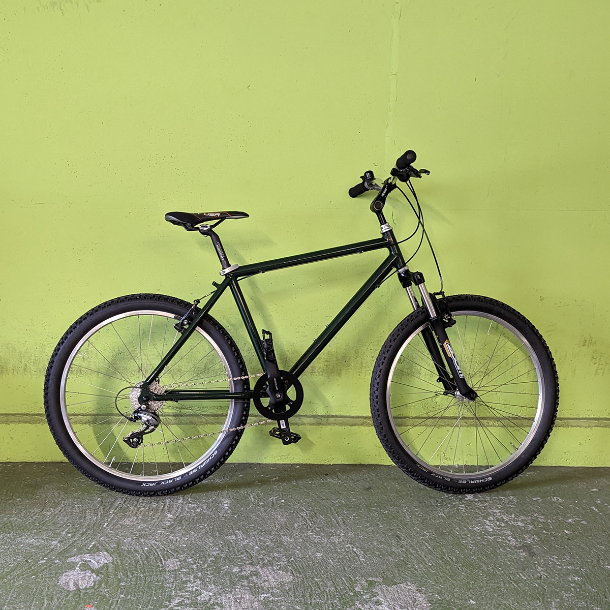 Eigenbau MTB 8-Gang Grün – Bild 3