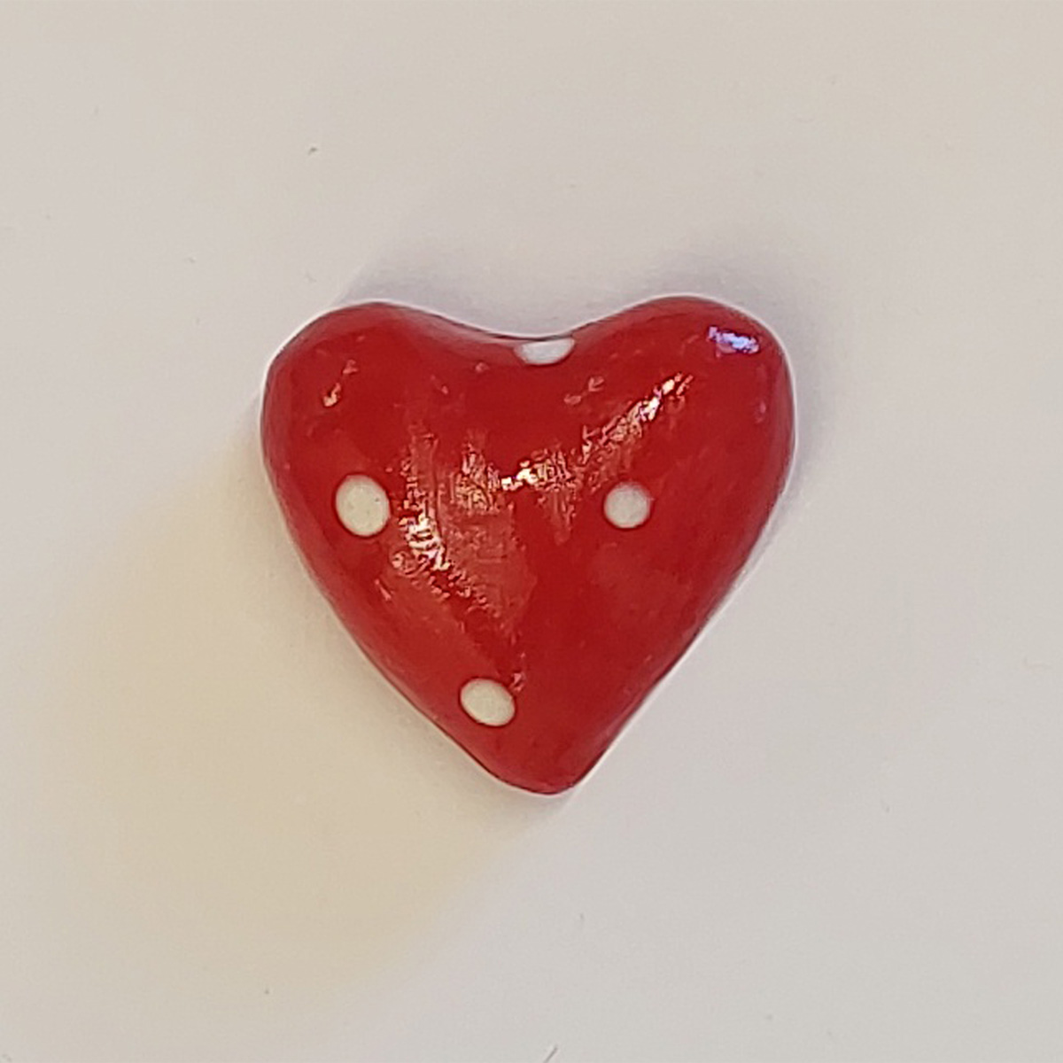 Rotes Tonherz - gepunktet – Bild 4